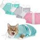 Сумка-фиксатор SafeCat Care для купания и ухода за котами, серая 6841 фото 3