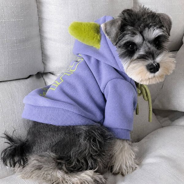 Тепле худі Teddy Pop для собак і котів із капюшоном та вушками, S 0080 фото