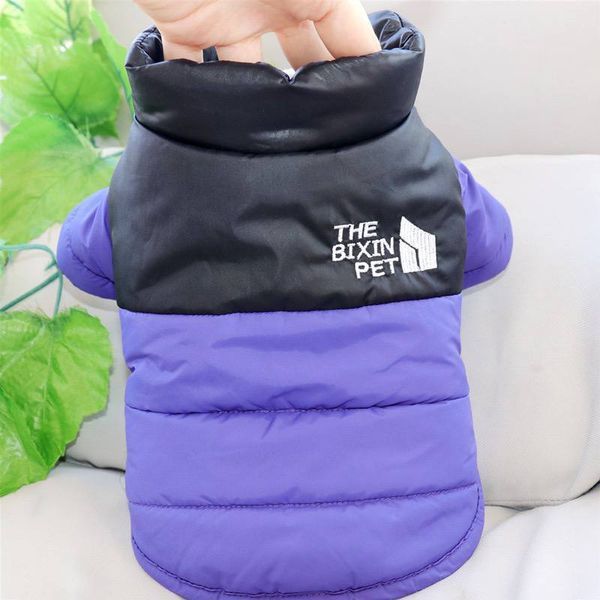 Зимний утепленный пуховик для собак "Жилетка-куртка Arctic Pup Puffer", фиолетовый, размер S 5591 фото