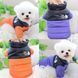 Зимний утепленный пуховик для собак "Жилетка-куртка Arctic Pup Puffer", фиолетовый, размер S 5591 фото 4