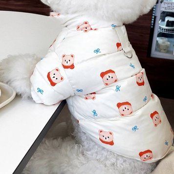 Теплая стеганная куртка для собак Teddy Bear, S 0034 фото