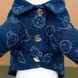 Джинсова сорочка для собак Denim Style із комірцем, синя з ведмедиками, XS 9593 фото 11