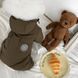 Утеплений осінньо-зимовий комбінезон для собак Be Kind, темний хакі, XS 0038 фото 1