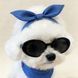 Окуляри для маленьких собак та котів &ldquo;Retro Pup&rdquo; &mdash; чорні з темними лінзами 9990 фото 2