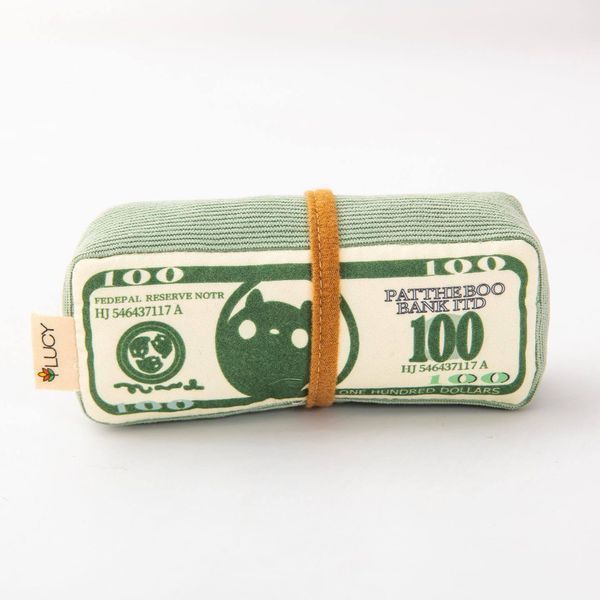 Игрушка для собак Money Roll &mdash; мягкая плюшевая купюра со звуком 9537 фото