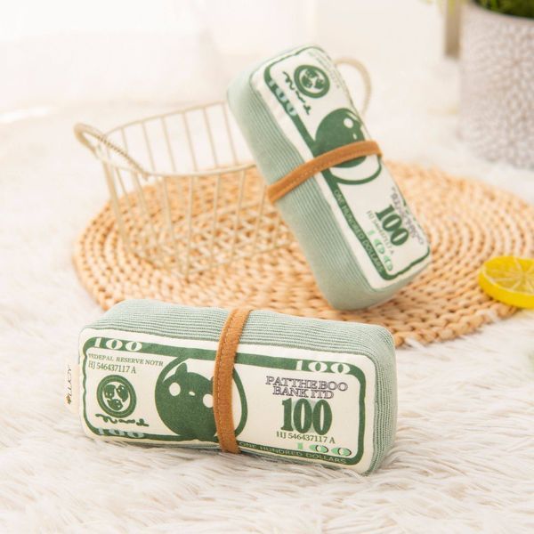 Игрушка для собак Money Roll &mdash; мягкая плюшевая купюра со звуком 9537 фото