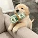 Игрушка для собак Money Roll &mdash; мягкая плюшевая купюра со звуком 9537 фото 1