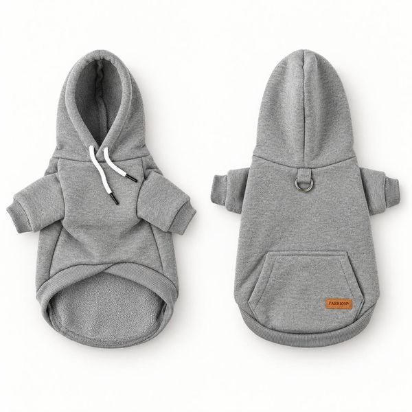 Худі для собак Urban Grey, XL 7010 фото