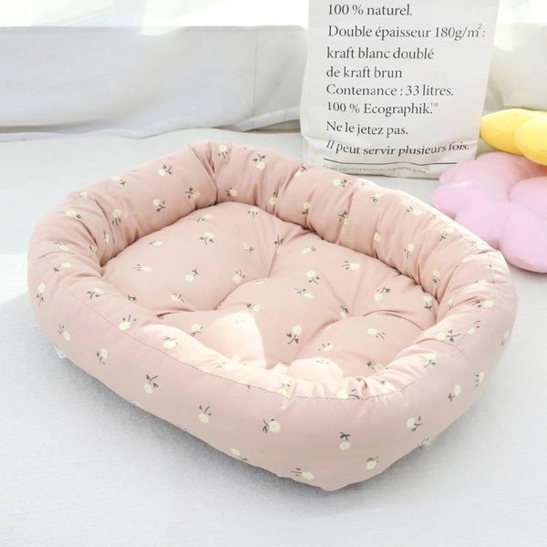 Лежак для собак та котиків - 70&times;60 см, (L) &ldquo;Pink Princess&rdquo;, рожева 2540 фото